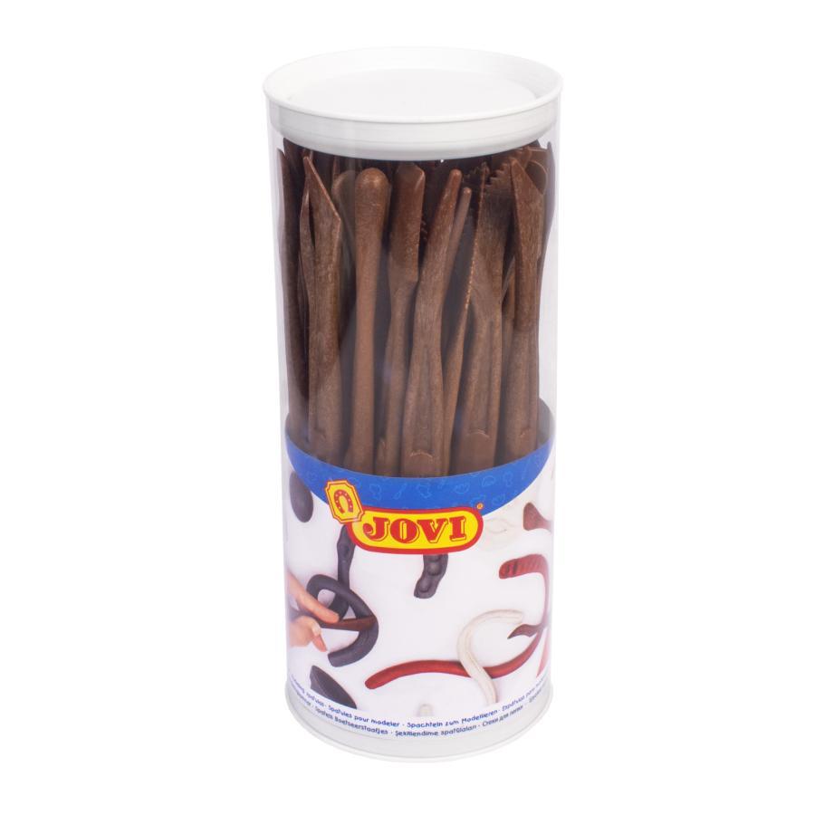Szpatułki brązowe art.5B – 45 sztuk w opakowaniu
